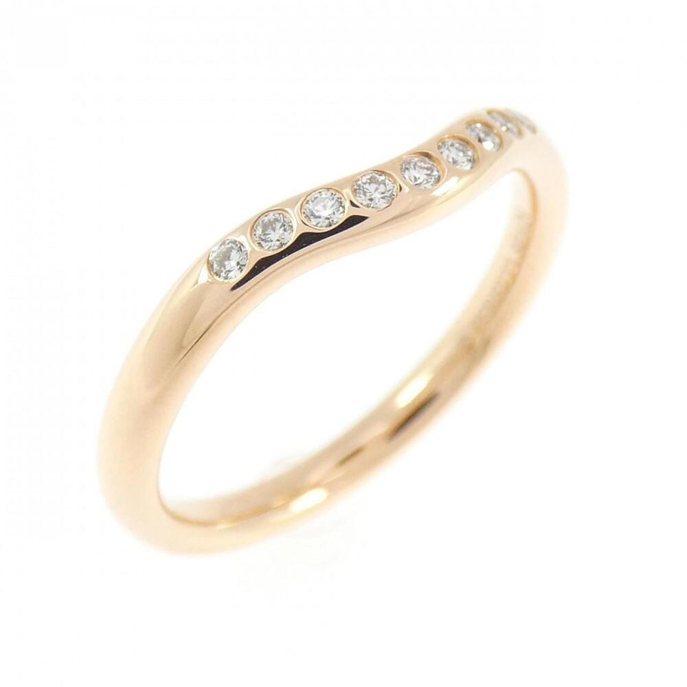 Tiffany & Co. Curved 9P Ring